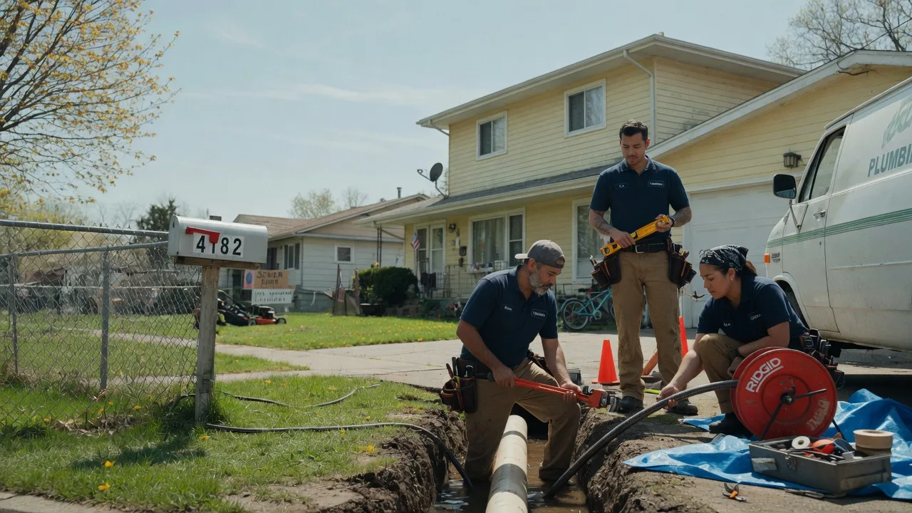 Gas Line Repair in Le Claire, IA near me